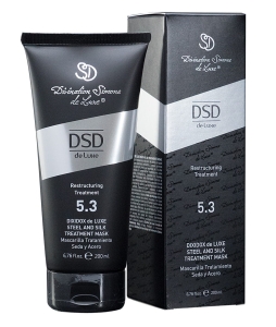 DSD De Luxe 5.3 - Dixidox de luxe żelazo i jedwab maska 200 ml